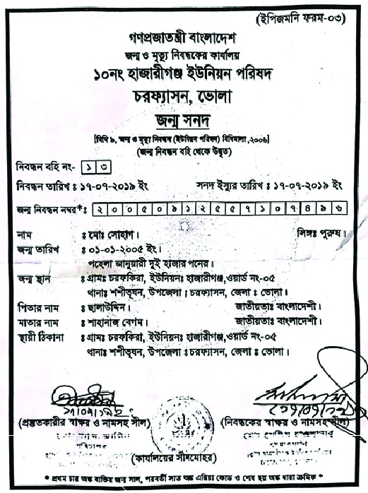 Image of মো: সোহাগ